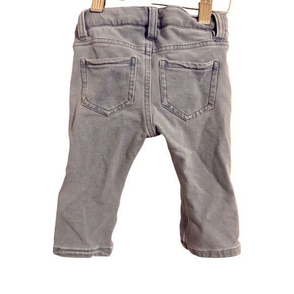 Matilda Jane Light Wash Denim Jeans Baby Toddler Size 2T Button Detail - Picture 2 of 7